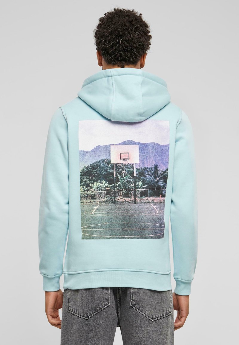 Mister Tee FEEL THE HEAT - Hoodie - oceanblue