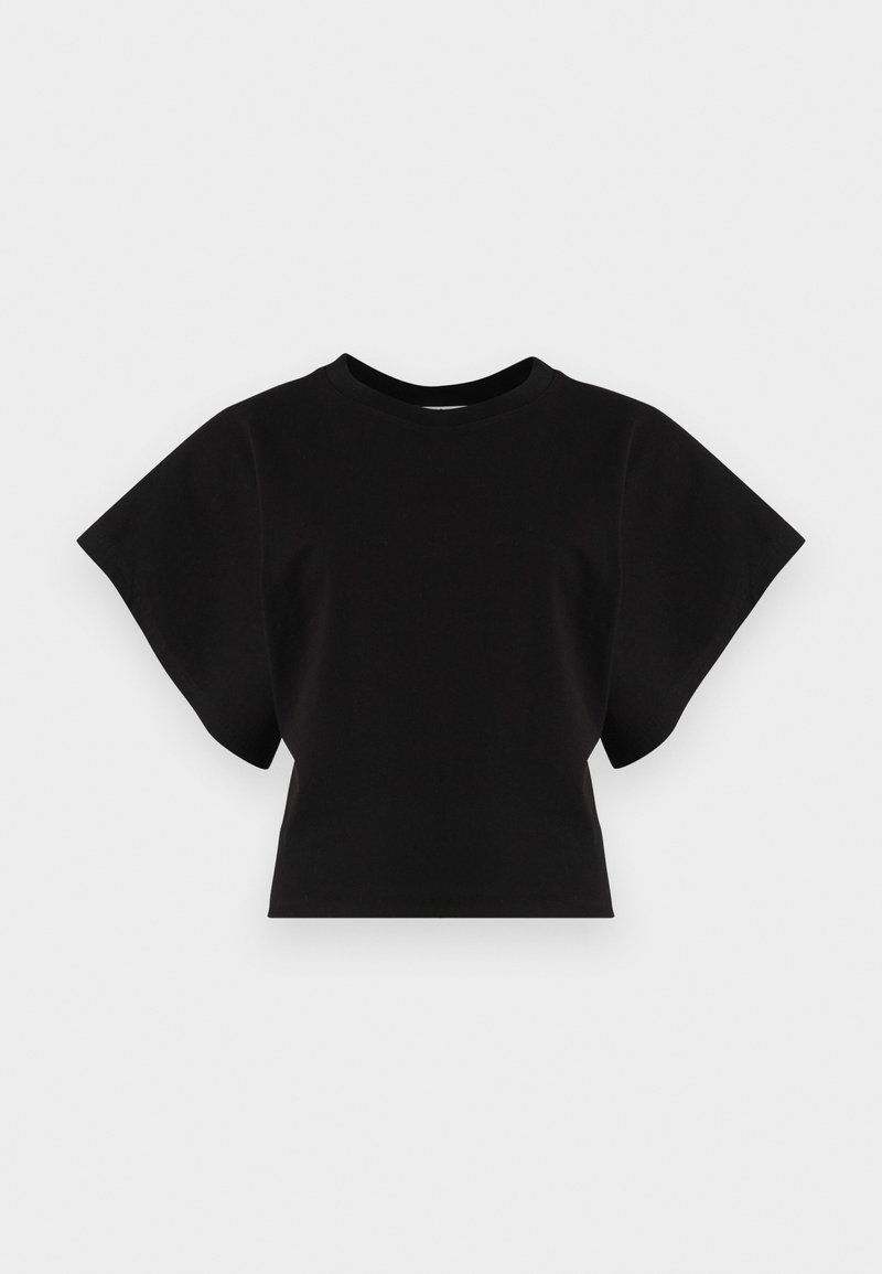 Agolde T-shirt basic zwart Agolde T-shirt basic zwart