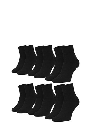 DIABETIKER 6 PACK KURZSCHAFT - Socks - schwarz