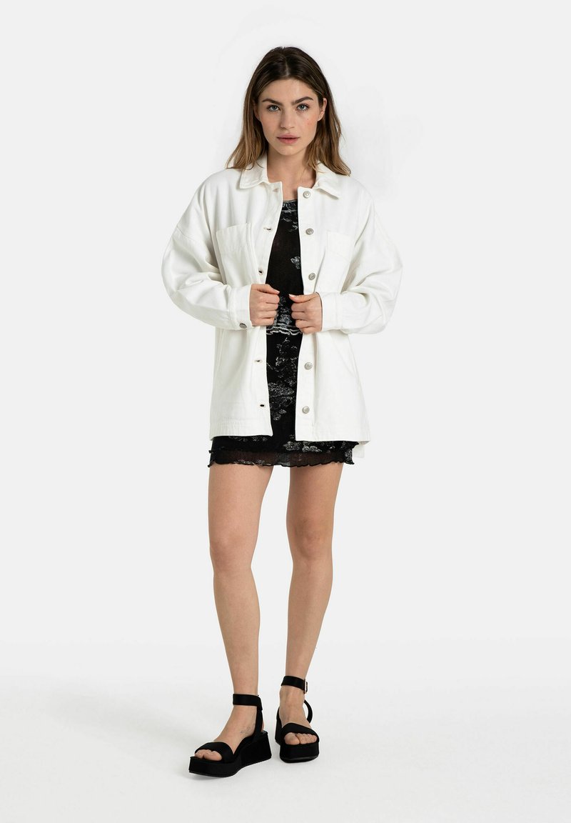 Free People Spijkerjas wit Free People Spijkerjas wit