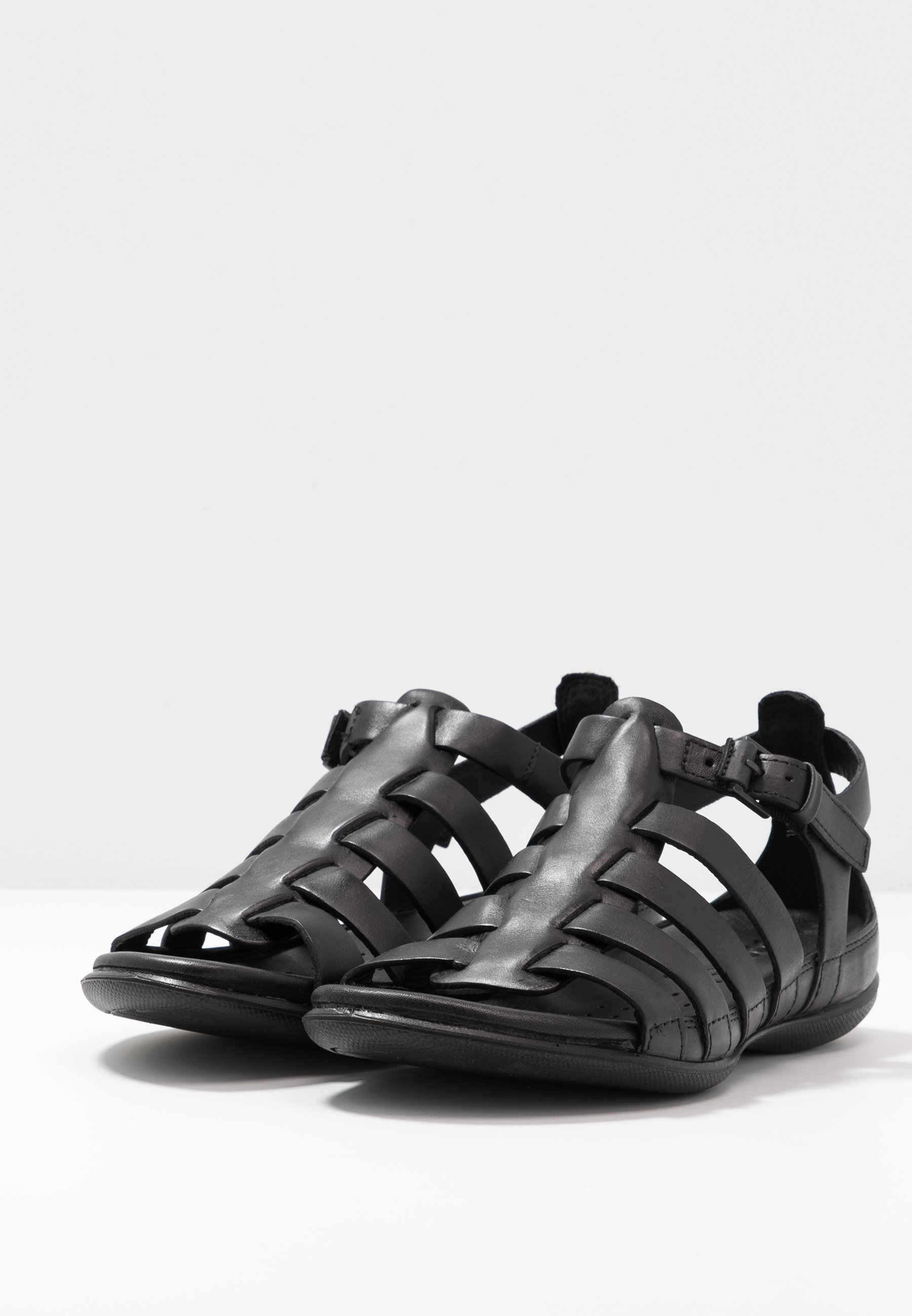 ecco flash sandals black