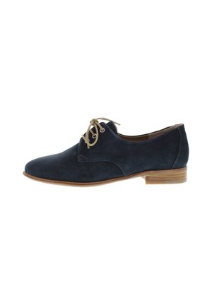 Lace-ups - camoscio blu