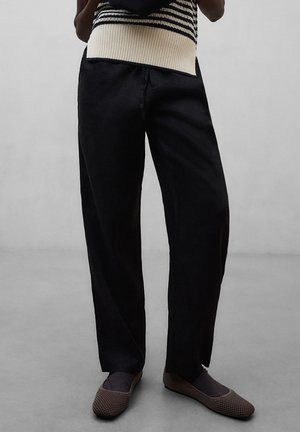 Ecoalf INDI - Stoffhose - black