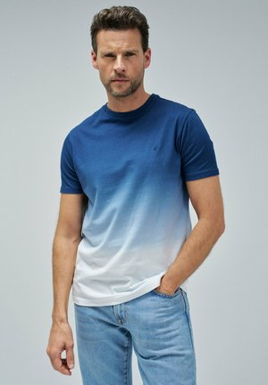 Camiseta estampada - blau