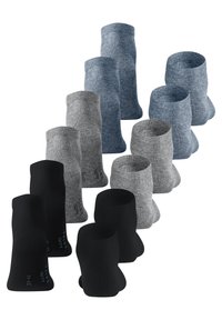 FALKE HAPPY 6-PACK - Socken - black/blue