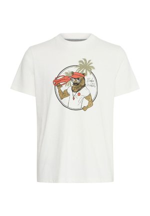 Blend, BHJERRON - T-shirt imprimé - white bear