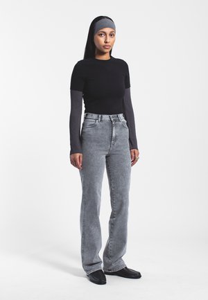 Dr.Denim, MOXY HIGH STRAIGHT - Jean droit - ash grey