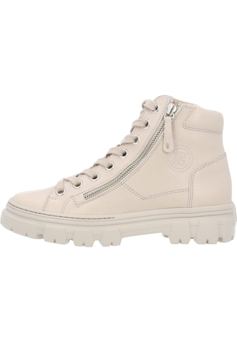 Baskets Femme Paul Green - Confort & Style - Semelle Plate (1.5 Cm) - Nubuck & Cuir - Lacets - Pointure Normale E