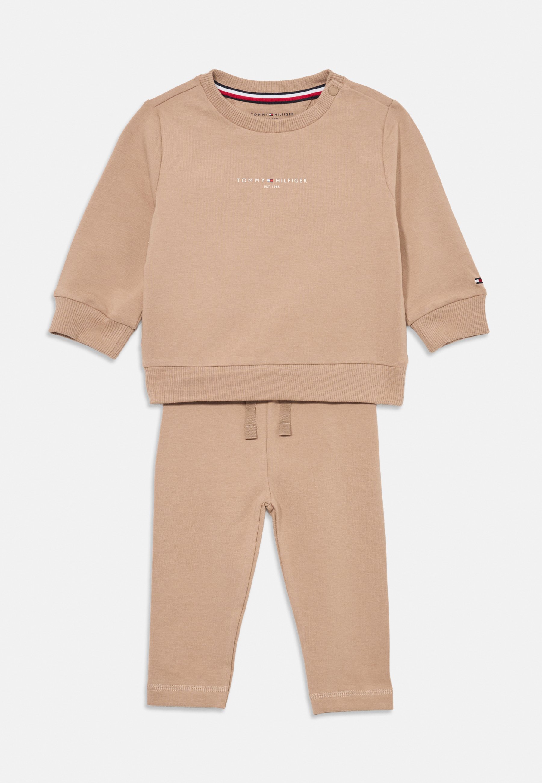Tommy Hilfiger MINI CORP SET UNISEX Tracksuit malted milk