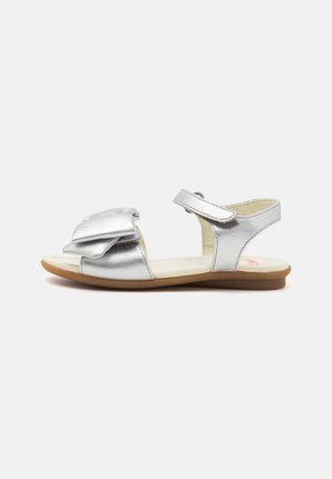 RIGHT  - Sandaalit nilkkaremmillä - rebound silver