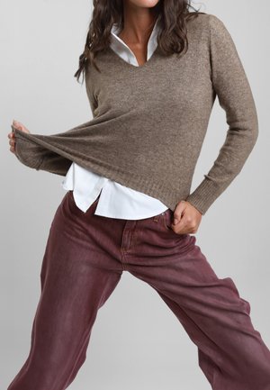 CLASSIC LINE - Maglione - castano