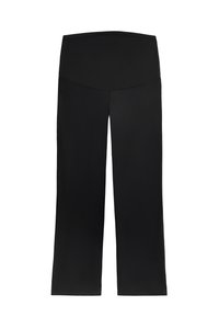 MATERNITY COMFORTLUX STRAIGHT-LEG - Hlače - black