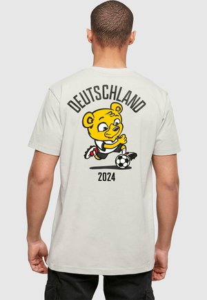 FOOTBALL BEAR  - Print T-shirt - lightasphalt