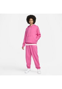 Nike Sportswear HOODIE - Camisola - pinksicle/sail
