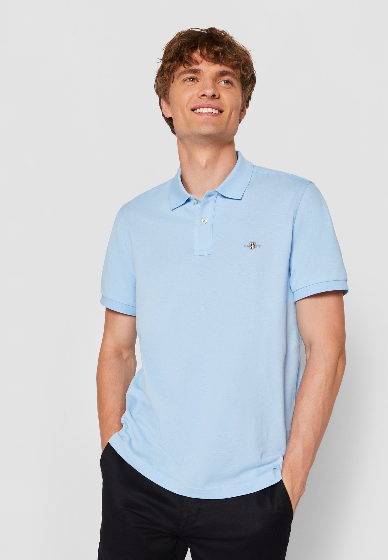 REG SHIELD SS PIQUE POLO