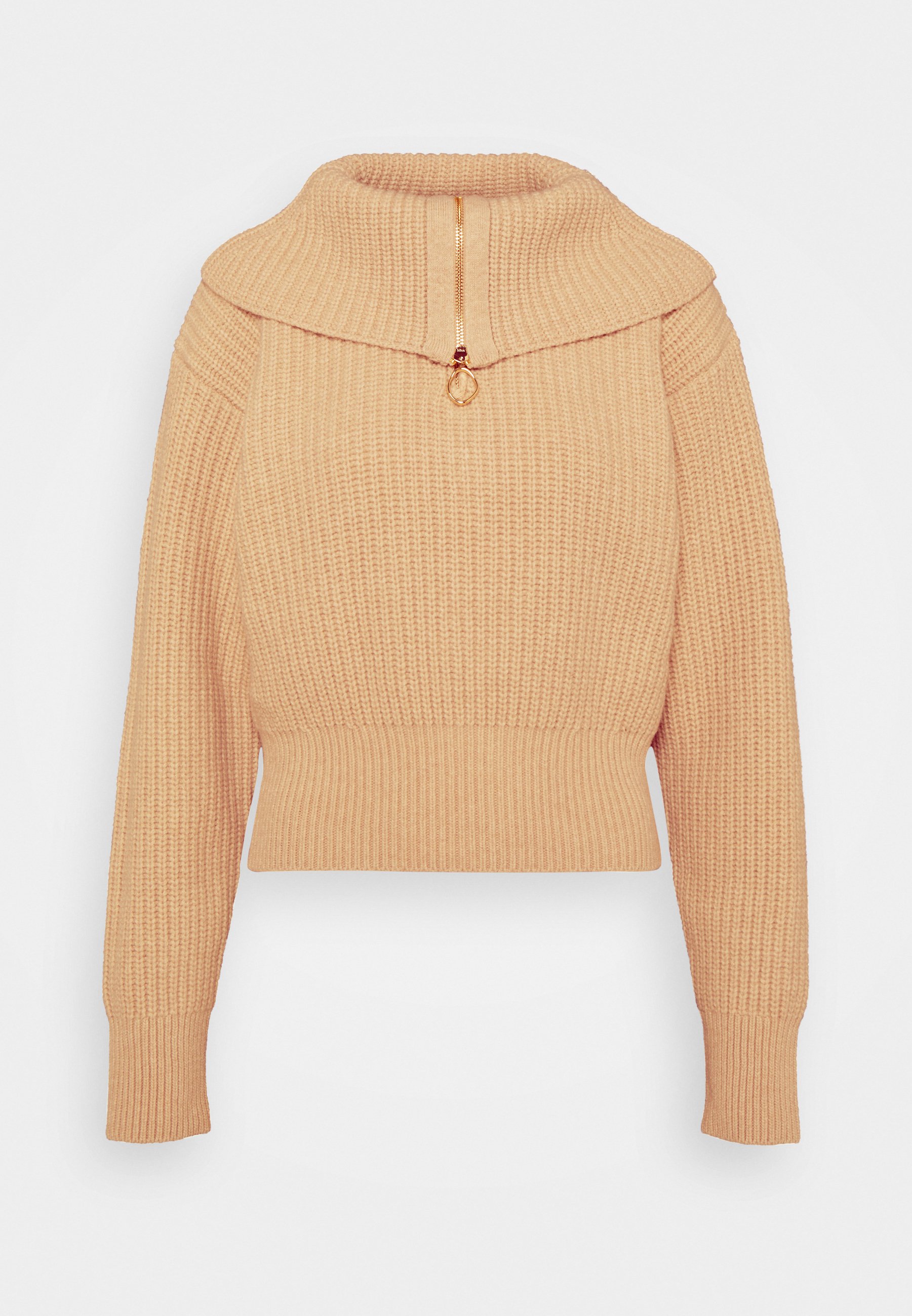 Sandro Strickpullover Beige Zalando De