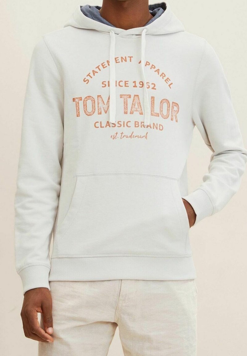 TOM TAILOR Jersey con capucha - light grey