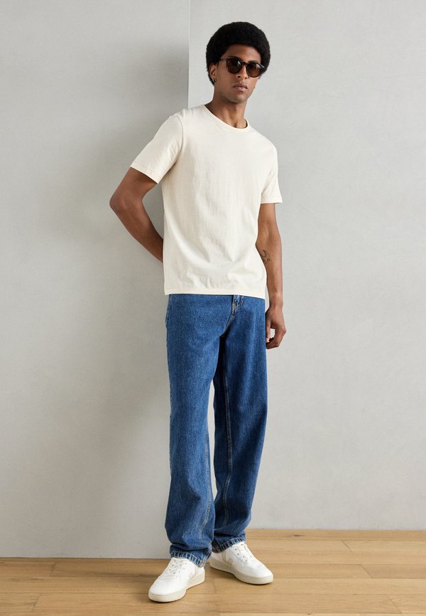 Print T-shirt - light beige3