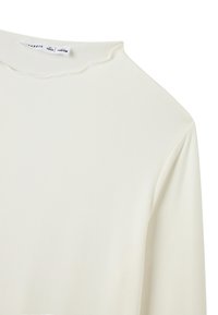 Terranova A TINTA UNITA - Maglietta a manica lunga - bianco lana