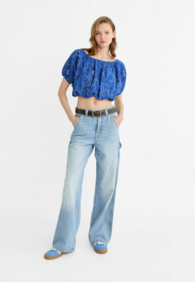 Stradivarius Blouse koningsblauw