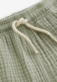 Next SOFT TEXTURED REGULAR FIT - Short - sage green