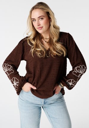 NOT TRANSLATED - Blouse - brown