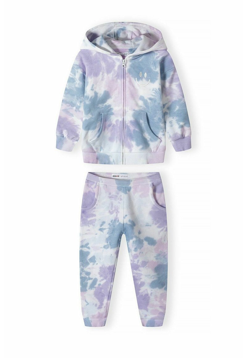 MINOTI - ZIP UP HOODIE AND JOGGERS - Verryttelypuku - purple, Suurenna