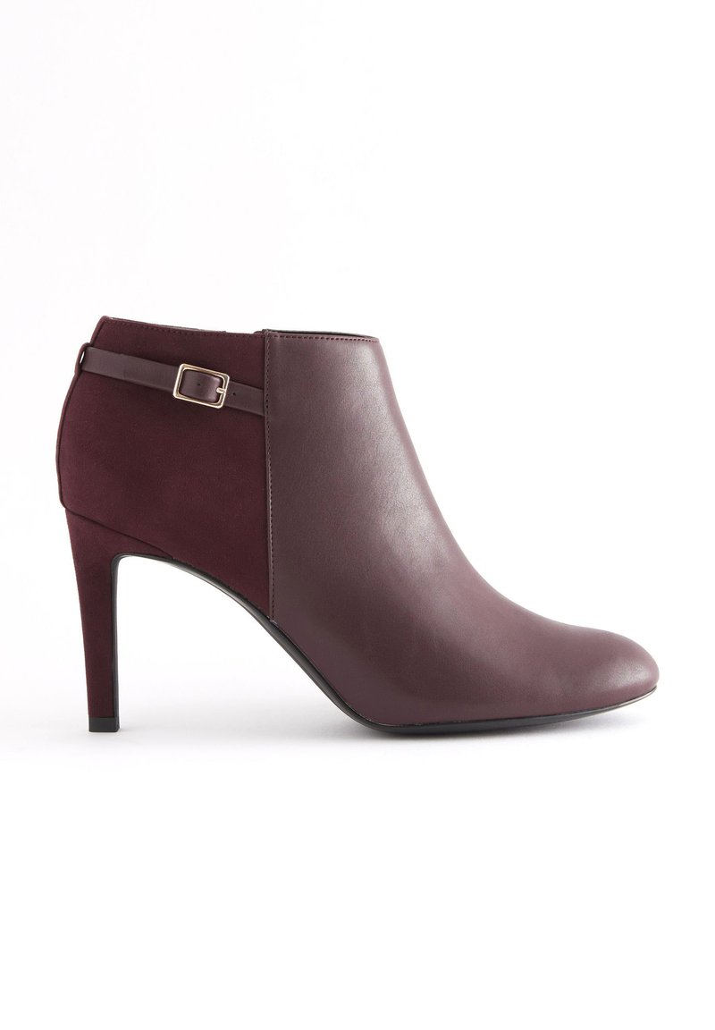 Next FOREVER COMFORTÂ® ROUND TOE SHOE BOOTS - Poolsaapad - burgundy red