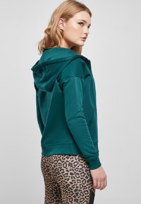 Urban Classics HOODY - Majica s kapuljačom i patentnim zatvaračem - jasper