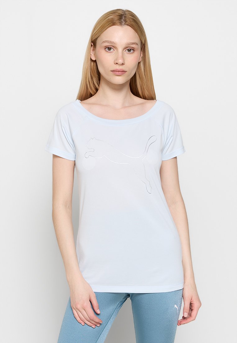 Puma Sport T-shirt lichtblauw Puma Sport T-shirt lichtblauw