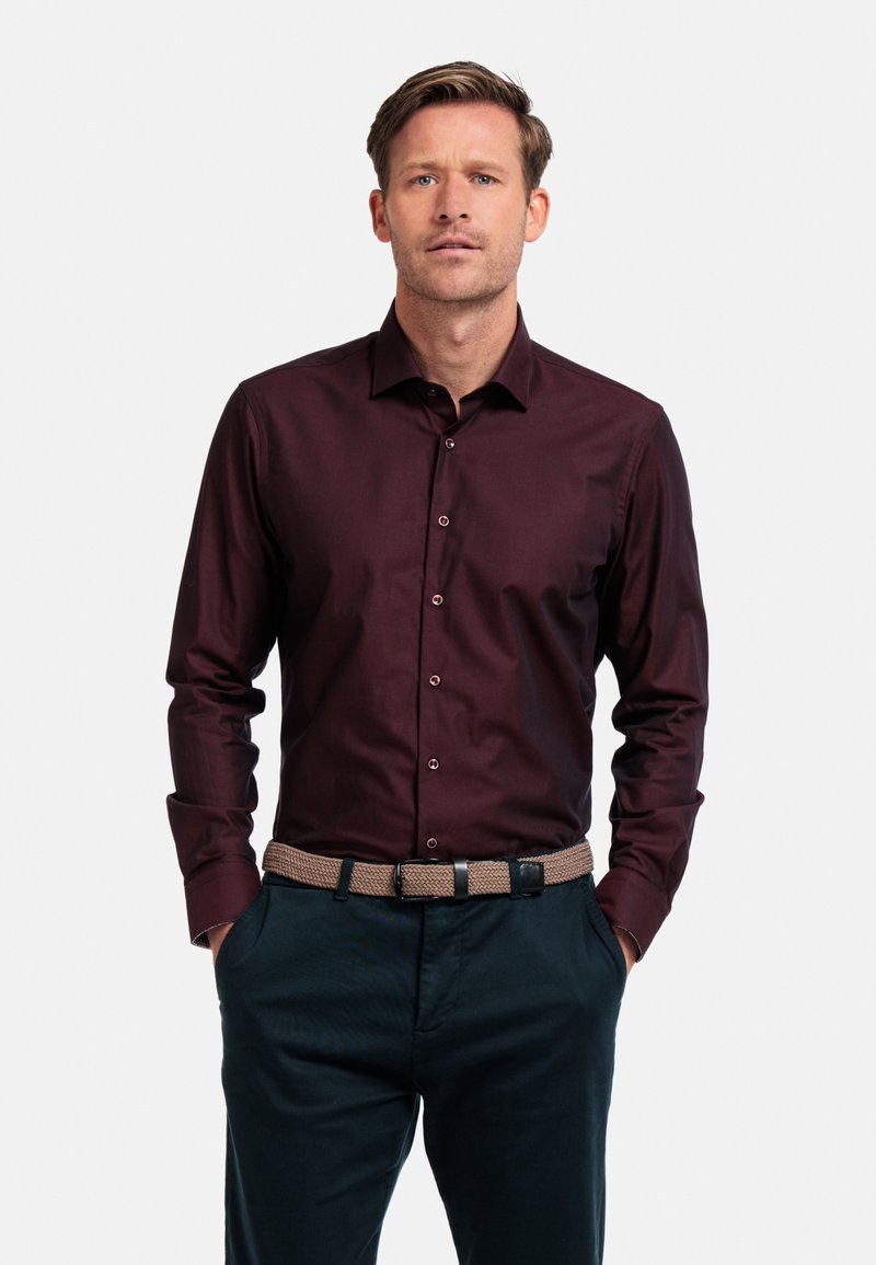 GIORDANO Zakelijk overhemd - red