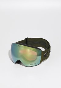 FLIGHT DECK UNISEX - Skidglasögon - matte dark brush/sage gold iridium