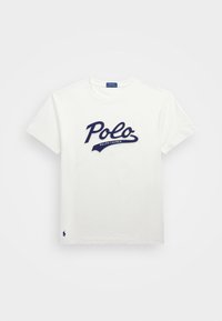 CLASSIC FIT LOGO JERSEY T-SHIRT - Print T-shirt - white