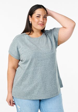 T-Shirt basic - balsam green mel