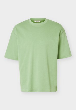 Selected, SLHLOOSEOSCAR O NECK TEE - T-shirt basique - aspen green
