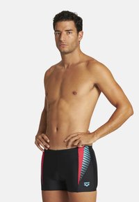 Arena - THREEFOLD - Swimming trunks - black black anguria Thumbnail Image 1