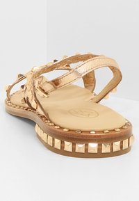 Ash Páskové sandály  - gold-coloured