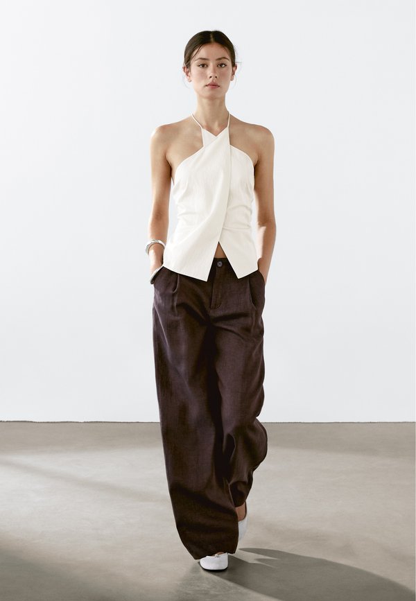 RELAXED FIT  - Trousers - purple