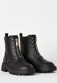 Lipsy CHUNKY STUDDED ZIP - REGULAR FIT - Stivaletti - black