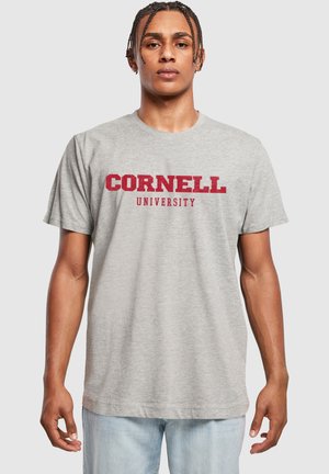 Merchcode CORNELL UNIVERSITY - SCRIPT - T-shirt imprimé - heather grey