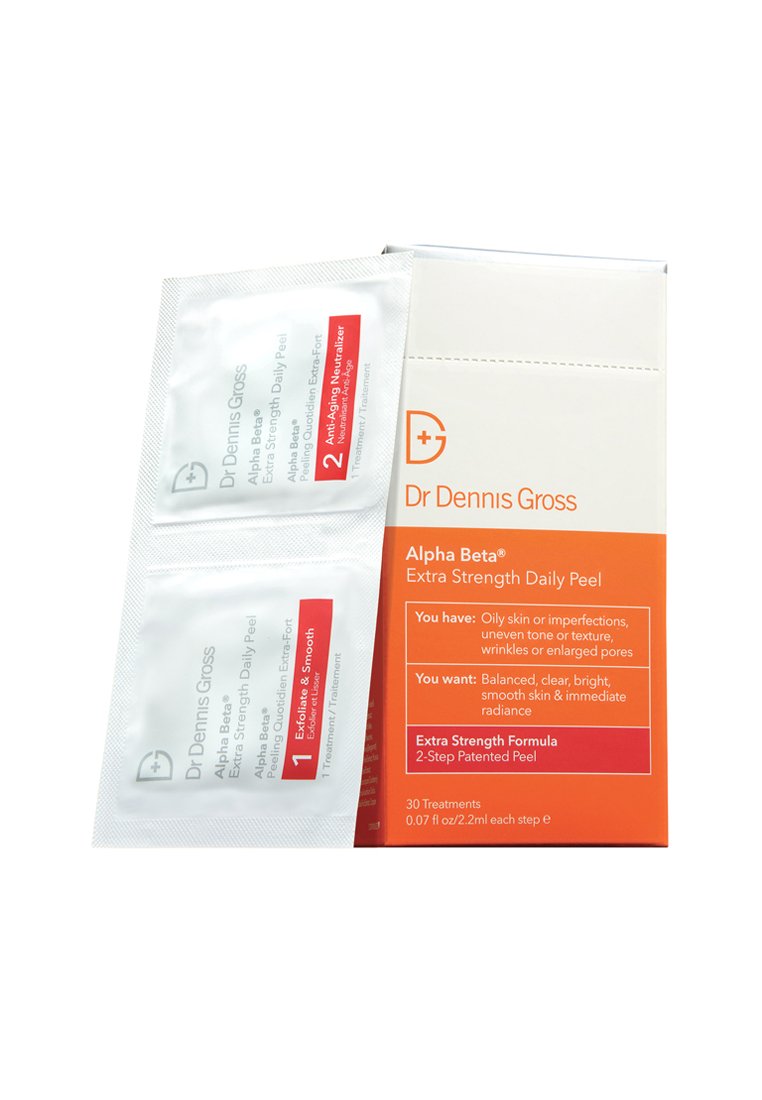 Dr Dennis Gross ALPHA BETA® PEEL EXTRA STRENGTH, 30 PACK Scrub e