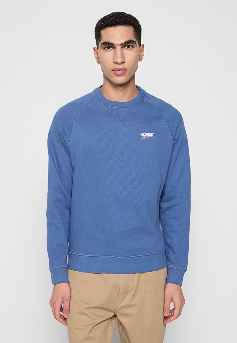Barbour International Sweater blauwgrijs