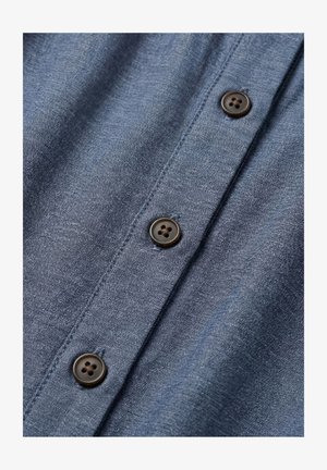 MSCH Copenhagen, MSCH COPENHAGEN DAMES MINI JURKEN MSCHVIANA GINIA SS SHIRT DRESS. - Blusenkleid - v indigo mel