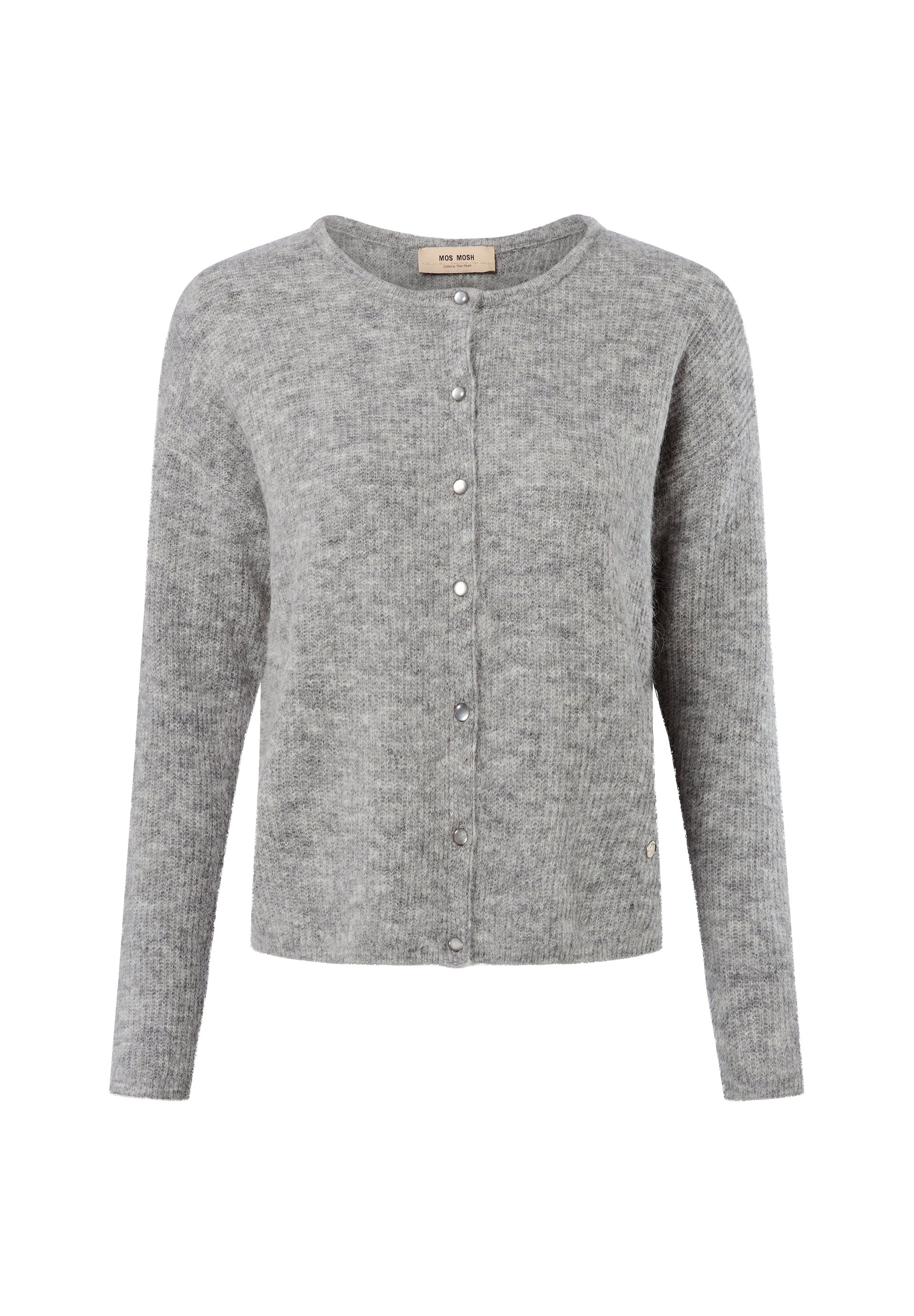 Mos Mosh ALMINE Cardigan grau/grey Zalando