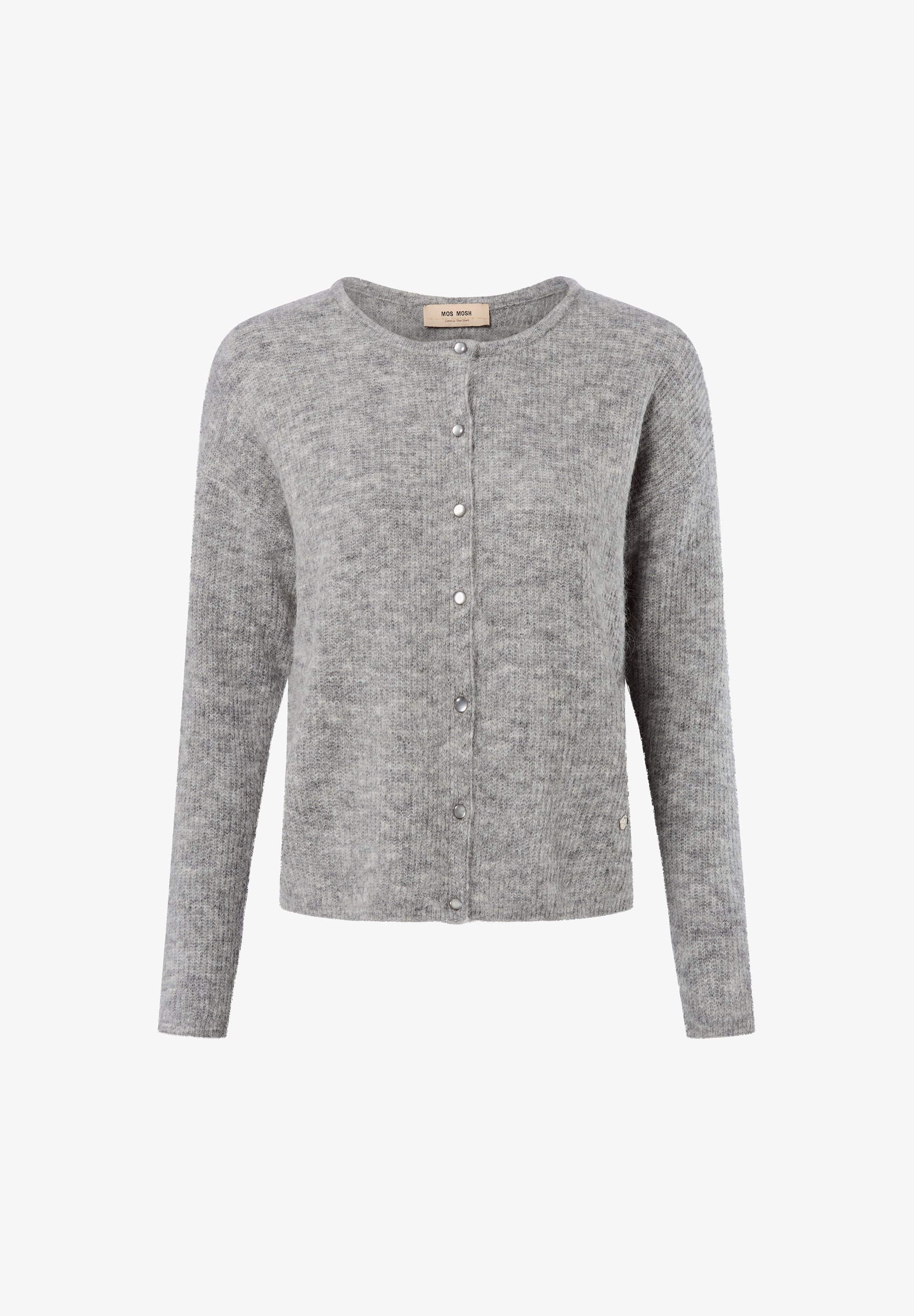 Mos Mosh ALMINE Cardigan grau/grey Zalando