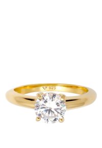 SOLITAIRE BASIC - Prstan - gold-coloured