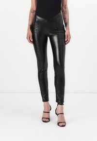Pinko PANELLE PANTALONE - Hlače - nero limousine