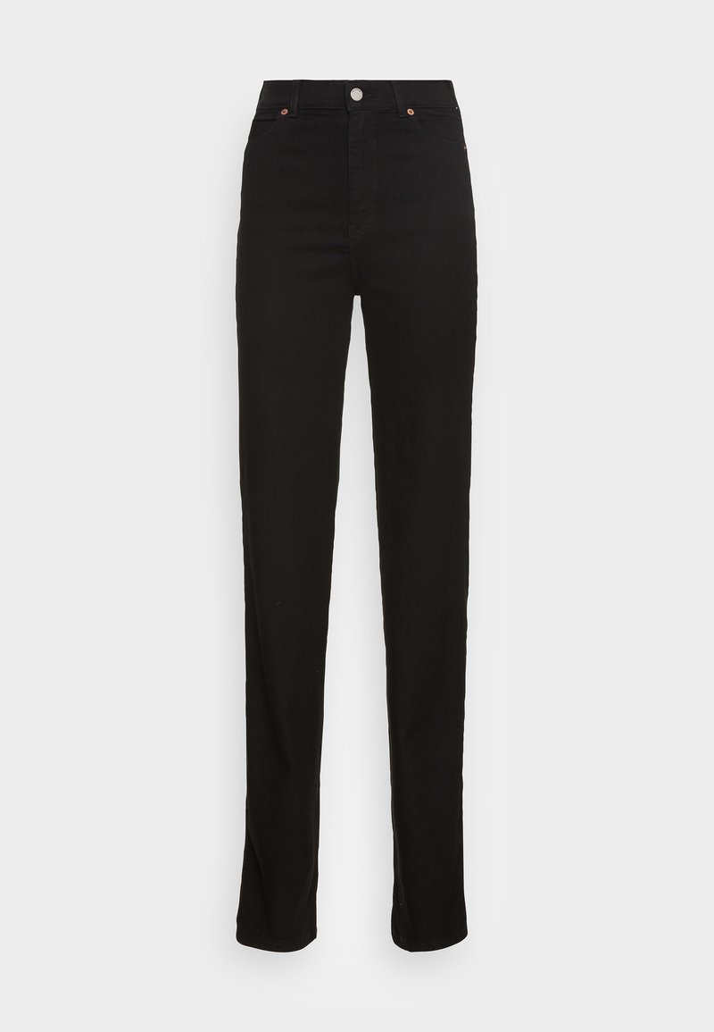 Dr.Denim Tall MOXY - Calças de ganga de perna direita - solid black