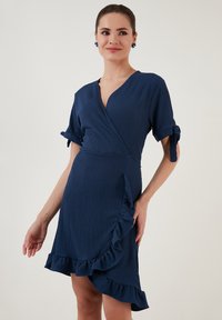 Unselected, indigo