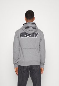 Replay Sudadera con cremallera - grey